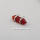 Charm Silver Red Carnelian Pendant 2016 Trendy with Fashion Hexagonal Shape